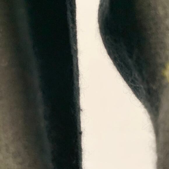 RALPH LAUREN Size M Black Cashmere Beaded V-Neck Dress Top - Picture 7 of 10